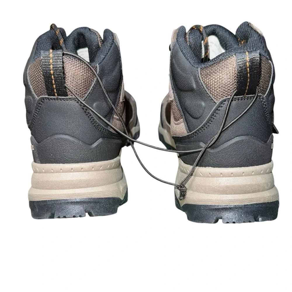 Eddie Bauer Men’s Bonham Hiking Boots Size 9.5 Brown Waterproof Leather NWT